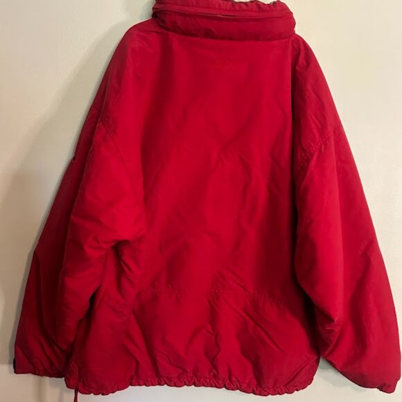 NFL Red Big‎ Pouch Pocket Pullover Starter Style Jacket Size XL - Picture 3 of 8